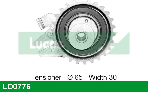 LUCAS LD0776 - Rullo tenditore, Cinghia dentata autozon.pro