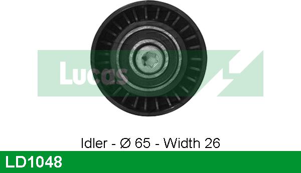 LUCAS LD1048 - Rullo tenditore, Cinghia dentata autozon.pro