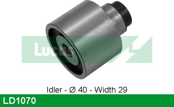 LUCAS LD1070 - Rullo tenditore, Cinghia dentata autozon.pro