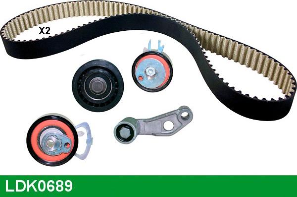 LUCAS LDK0689 - Kit cinghie dentate autozon.pro