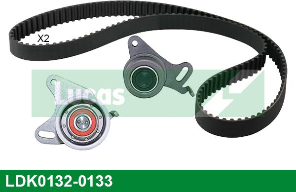 LUCAS LDK0132/0133 - Kit cinghie dentate autozon.pro