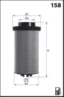 LUCAS LFDE346 - Filtro carburante autozon.pro