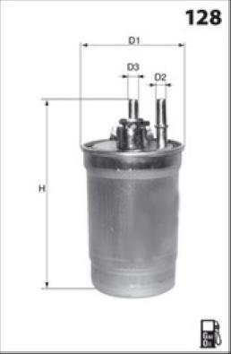 LUCAS LFDF100 - Filtro carburante autozon.pro