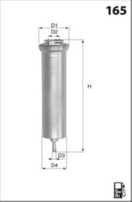 LUCAS LFDF127 - Filtro carburante autozon.pro