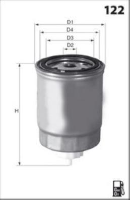 LUCAS LFDS195 - Filtro carburante autozon.pro