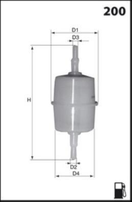 LUCAS LFPF001 - Filtro carburante autozon.pro