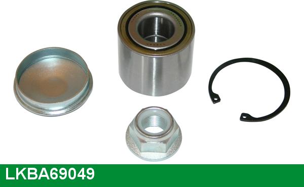 LUCAS LKBA69049 - Kit cuscinetto ruota autozon.pro