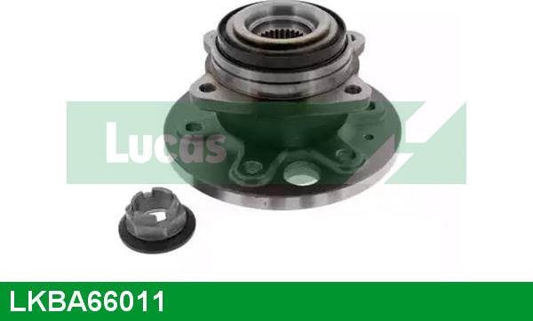 LUCAS LKBA66011 - Kit cuscinetto ruota autozon.pro