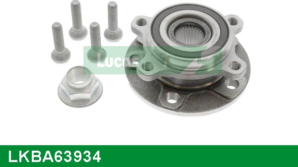 LUCAS LKBA63934 - Kit cuscinetto ruota autozon.pro