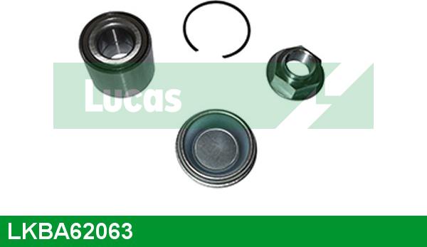 LUCAS LKBA62063 - Kit cuscinetto ruota autozon.pro