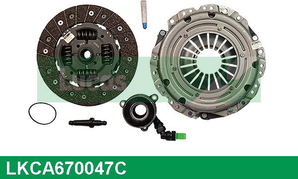 LUCAS LKCA670047C - Kit frizione autozon.pro