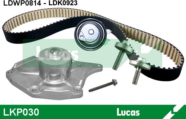 LUCAS LKP030 - Pompa acqua + Kit cinghie dentate autozon.pro