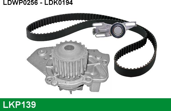 LUCAS LKP139 - Pompa acqua + Kit cinghie dentate autozon.pro