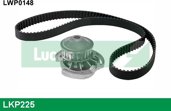 LUCAS LKP225 - Pompa acqua + Kit cinghie dentate autozon.pro