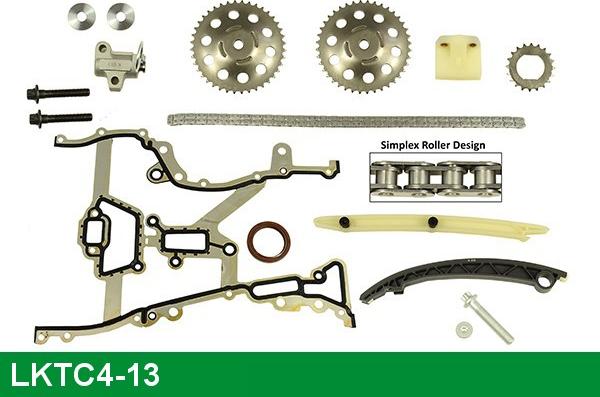 LUCAS LKTC4-13 - Kit catena distribuzione autozon.pro