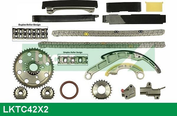 LUCAS LKTC42X2 - Kit catena distribuzione autozon.pro