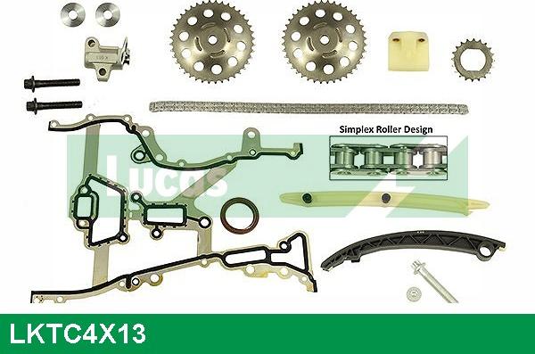 LUCAS LKTC4X13 - Kit catena distribuzione autozon.pro