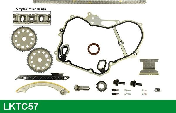 LUCAS LKTC57 - Kit catena distribuzione autozon.pro