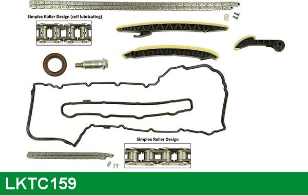 LUCAS LKTC159 - Kit catena distribuzione autozon.pro