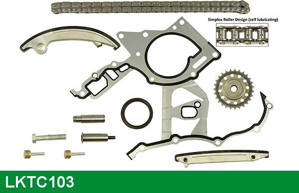 LUCAS LKTC103 - Kit catena distribuzione autozon.pro