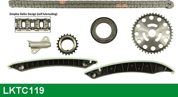 LUCAS LKTC119 - Kit catena distribuzione autozon.pro