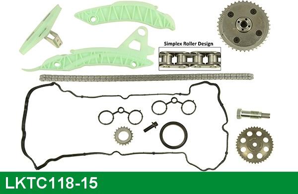 LUCAS LKTC118-15 - Kit catena distribuzione autozon.pro