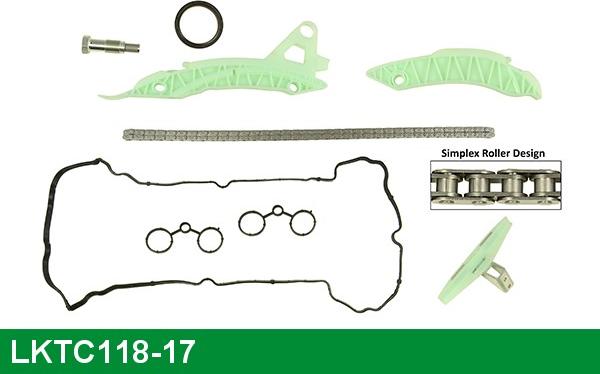 LUCAS LKTC118-17 - Kit catena distribuzione autozon.pro