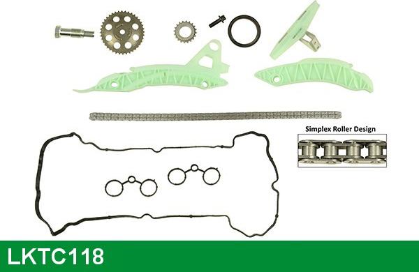 LUCAS LKTC118 - Kit catena distribuzione autozon.pro