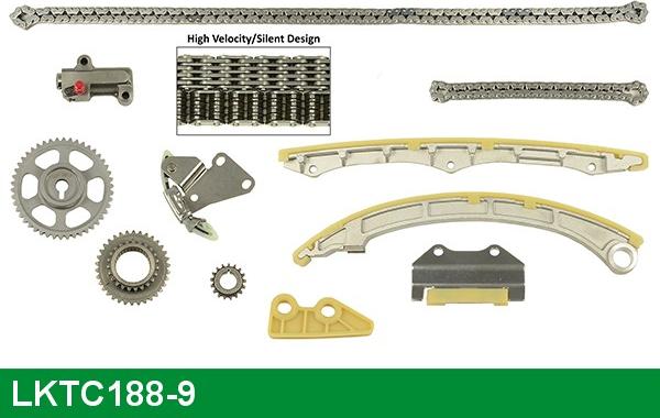 LUCAS LKTC188-9 - Kit catena distribuzione autozon.pro