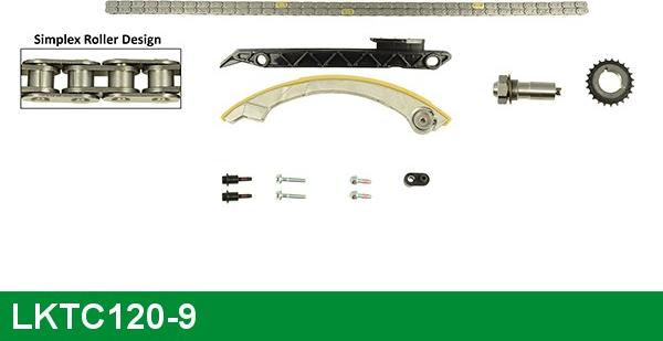 LUCAS LKTC120-9 - Kit catena distribuzione autozon.pro