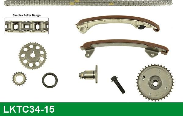 LUCAS LKTC34-15 - Kit catena distribuzione autozon.pro