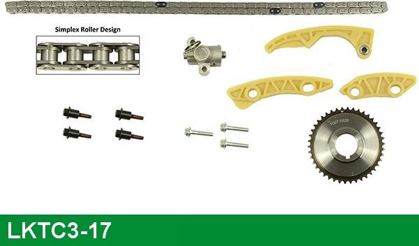 LUCAS LKTC3-17 - Kit catena distribuzione autozon.pro