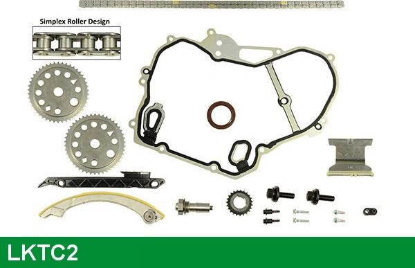 LUCAS LKTC2 - Kit catena distribuzione autozon.pro