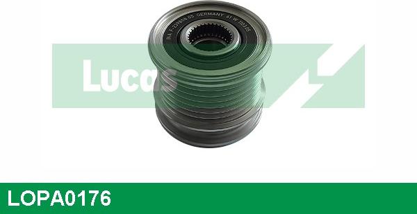 LUCAS LOPA0176 - Puleggia cinghia, Alternatore autozon.pro