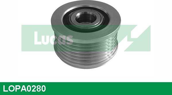 LUCAS LOPA0280 - Puleggia cinghia, Alternatore autozon.pro