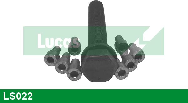 LUCAS LS022 - Kit bulloni, Puleggia-Albero a gomiti autozon.pro