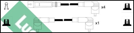 LUCAS LUC4394 - Kit cavi accensione autozon.pro