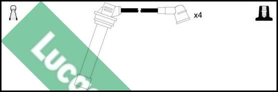 LUCAS LUC4309 - Kit cavi accensione autozon.pro