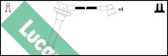 LUCAS LUC4307 - Kit cavi accensione autozon.pro