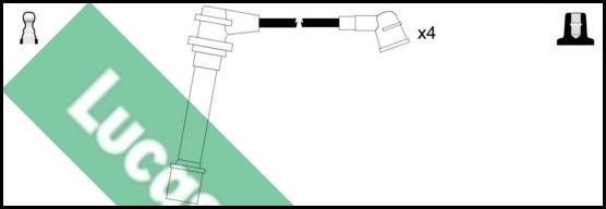 LUCAS LUC4269 - Kit cavi accensione autozon.pro