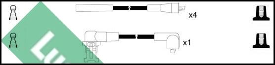 LUCAS LUC4235 - Kit cavi accensione autozon.pro