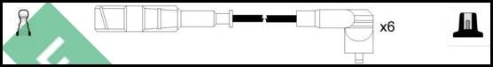 LUCAS LUC5033 - Kit cavi accensione autozon.pro