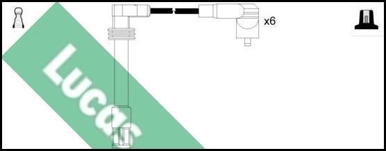 LUCAS LUC5078 - Kit cavi accensione autozon.pro