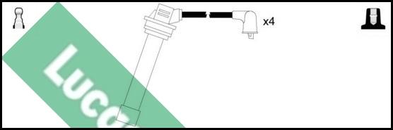 LUCAS LUC7132 - Kit cavi accensione autozon.pro