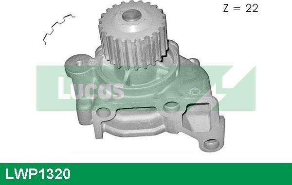 LUCAS LWP1320 - Pompa acqua autozon.pro