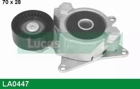 Lucas Engine Drive LA0447 - Tendicinghia, Cinghia Poly-V autozon.pro