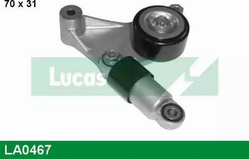 Lucas Engine Drive LA0467 - Tendicinghia, Cinghia Poly-V autozon.pro