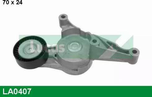 Lucas Engine Drive LA0407 - Tendicinghia, Cinghia Poly-V autozon.pro