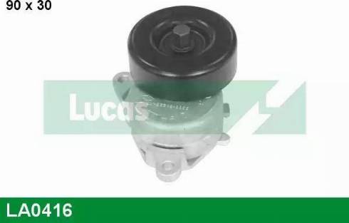 Lucas Engine Drive LA0416 - Galoppino / Guidacinghia, Cinghia Poly-V autozon.pro