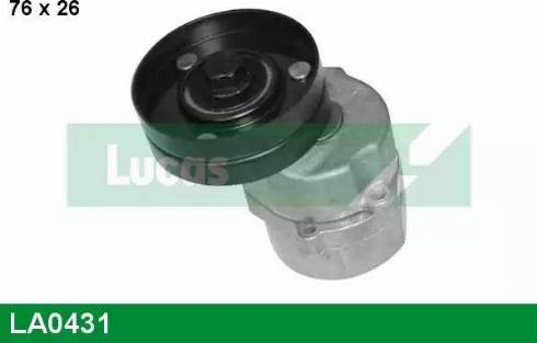 Lucas Engine Drive LA0431 - Tendicinghia, Cinghia Poly-V autozon.pro